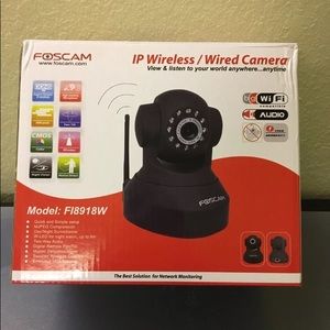 Security surveillance camera for home or office